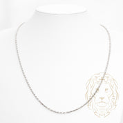 Chaîne - Argent rhodié torsade 2.3mm - CHS624