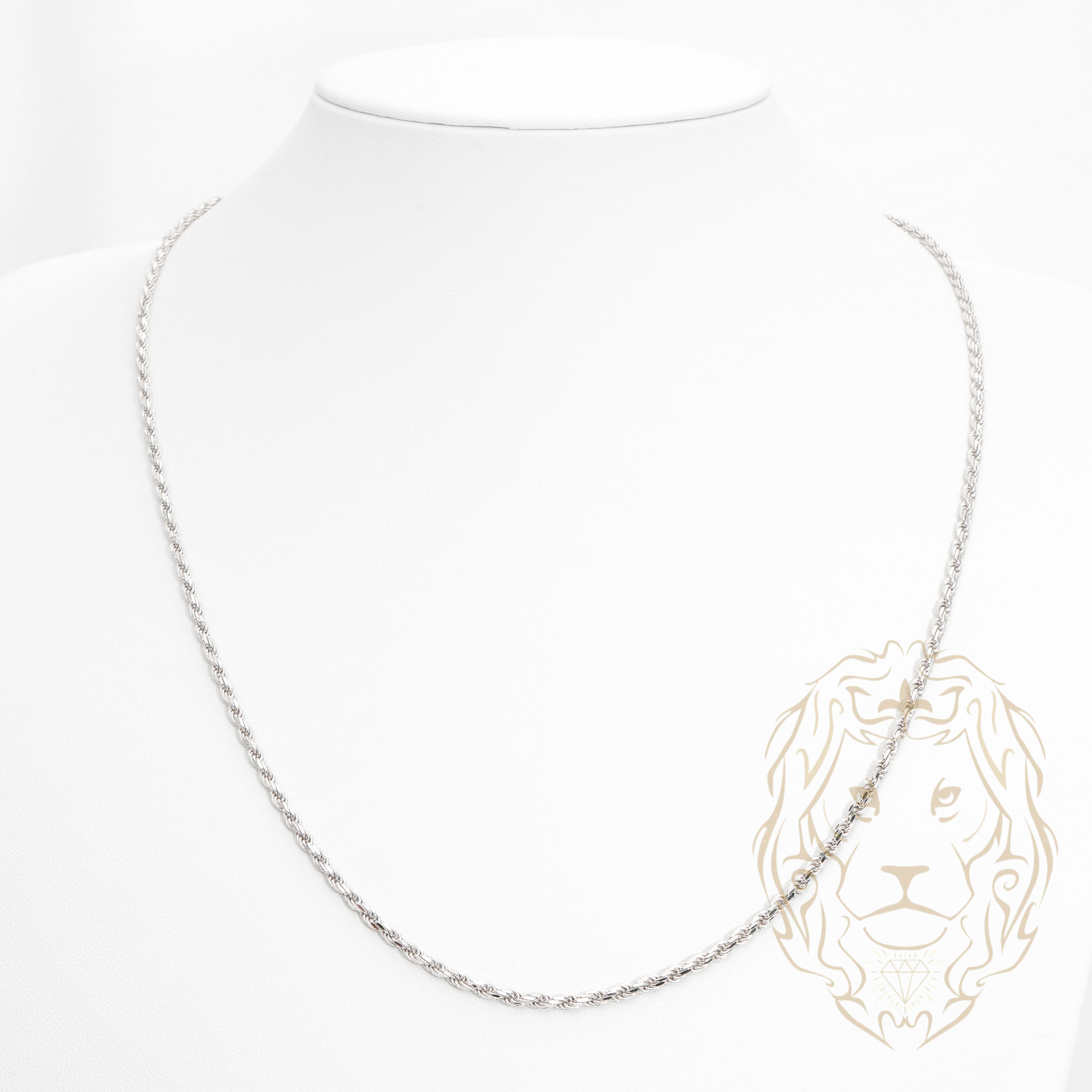 Chaîne - Argent rhodié torsade 2.3mm - CHS624