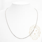 Chaîne - Argent rhodié torsade 2.3mm - CHS624