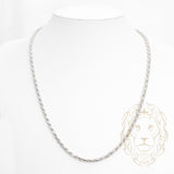 Chaîne - Argent rhodié torsade 3.8mm - CHS626