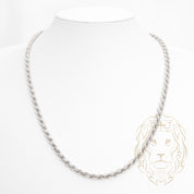 Chaîne - Argent rhodié torsade 4.8mm - CHS627