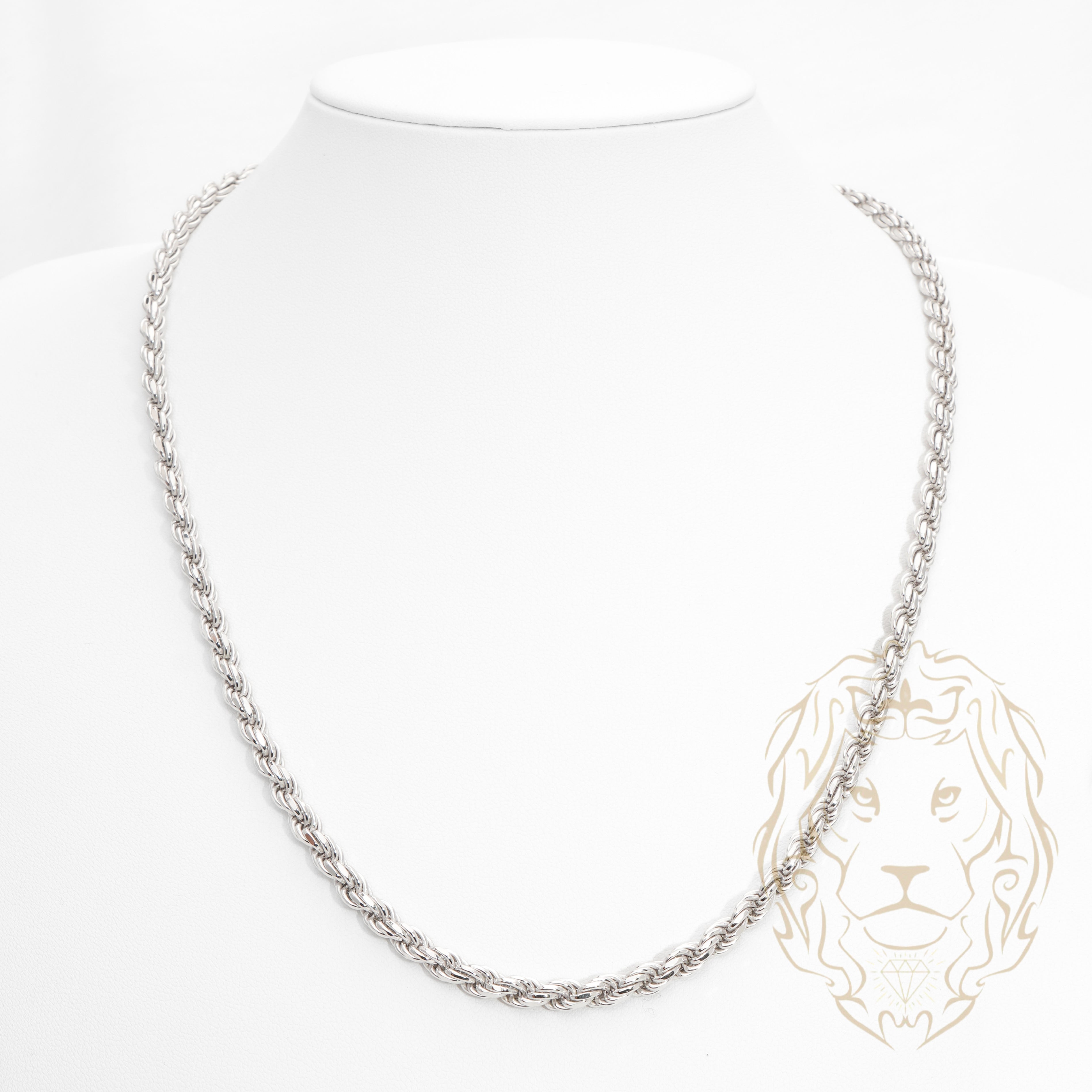 Chaîne - Argent rhodié torsade 4.8mm - CHS627