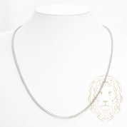 Chaîne - Argent rhodié franco 2.6mm - CHS628