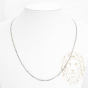 Chaîne - Argent rhodié curb 3mm - CHS633