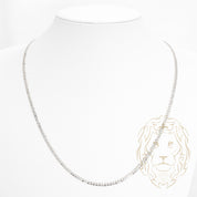 Chaîne - Argent rhodié curb 4.1mm - CHS634