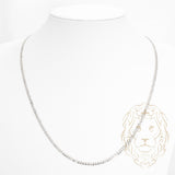 Chaîne - Argent rhodié curb 4.1mm - CHS634