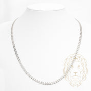 Chaîne - Argent rhodié curb 4.95mm - CHS636