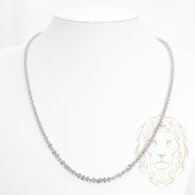 Chaîne - Argent rhodié crisscross 3.8mm - CHS642