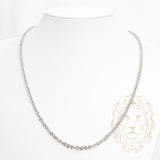 Chaîne - Argent rhodié crisscross 3.8mm - CHS642