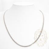 Chaîne - Argent rhodié cuban link 4mm - CHS643