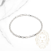Bracelet - Argent rhodié hermes 2.8mm - BRS540