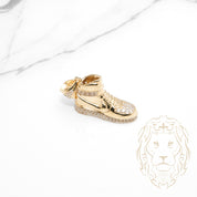 Pendentif - Or 10K jaune soulier Dunk pavé cz - PEG1153