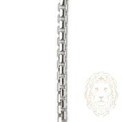 Chaîne - Argent rhodié boîte ronde 2mm - CHS618