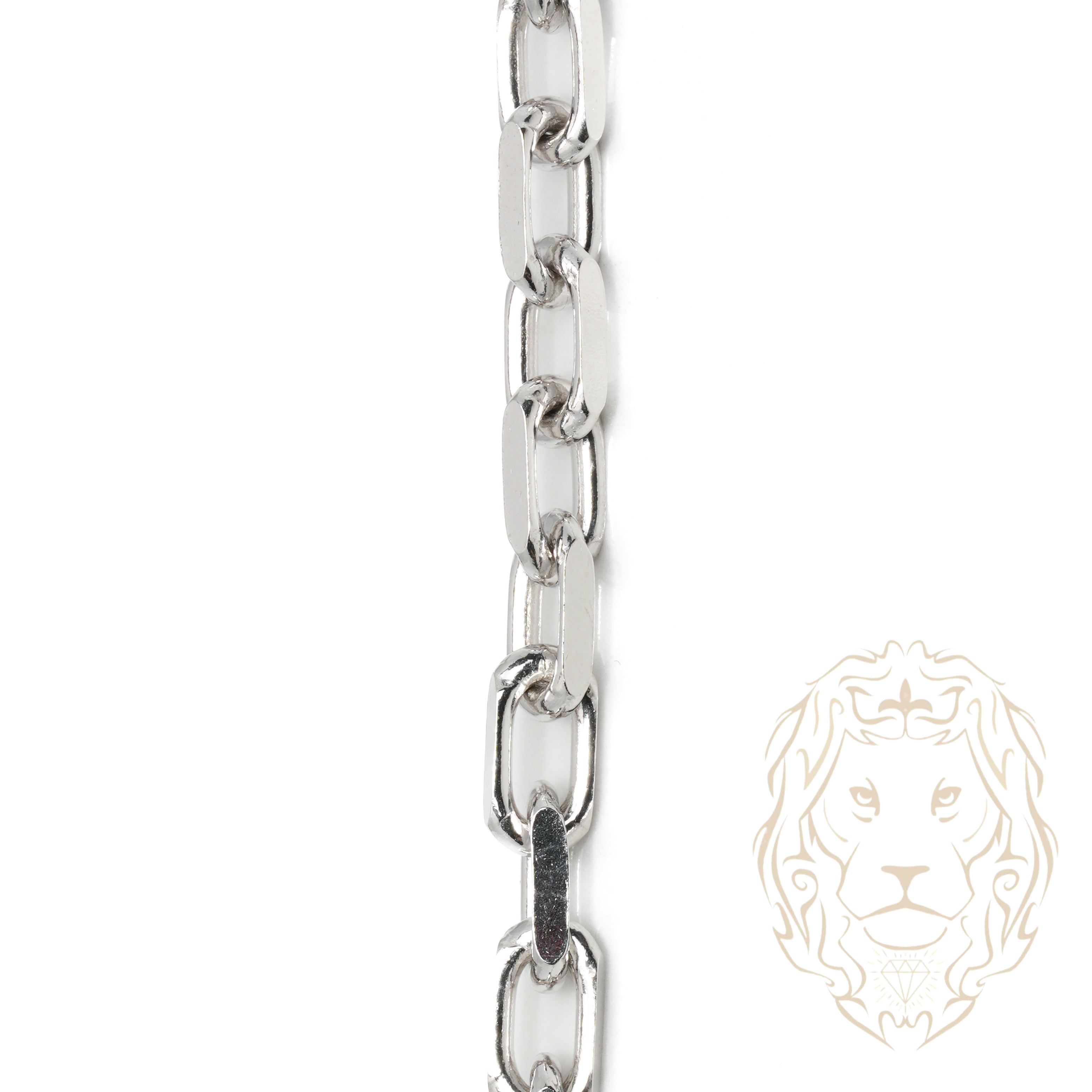 Chaîne - Argent rhodié hermes 4mm - CHS620
