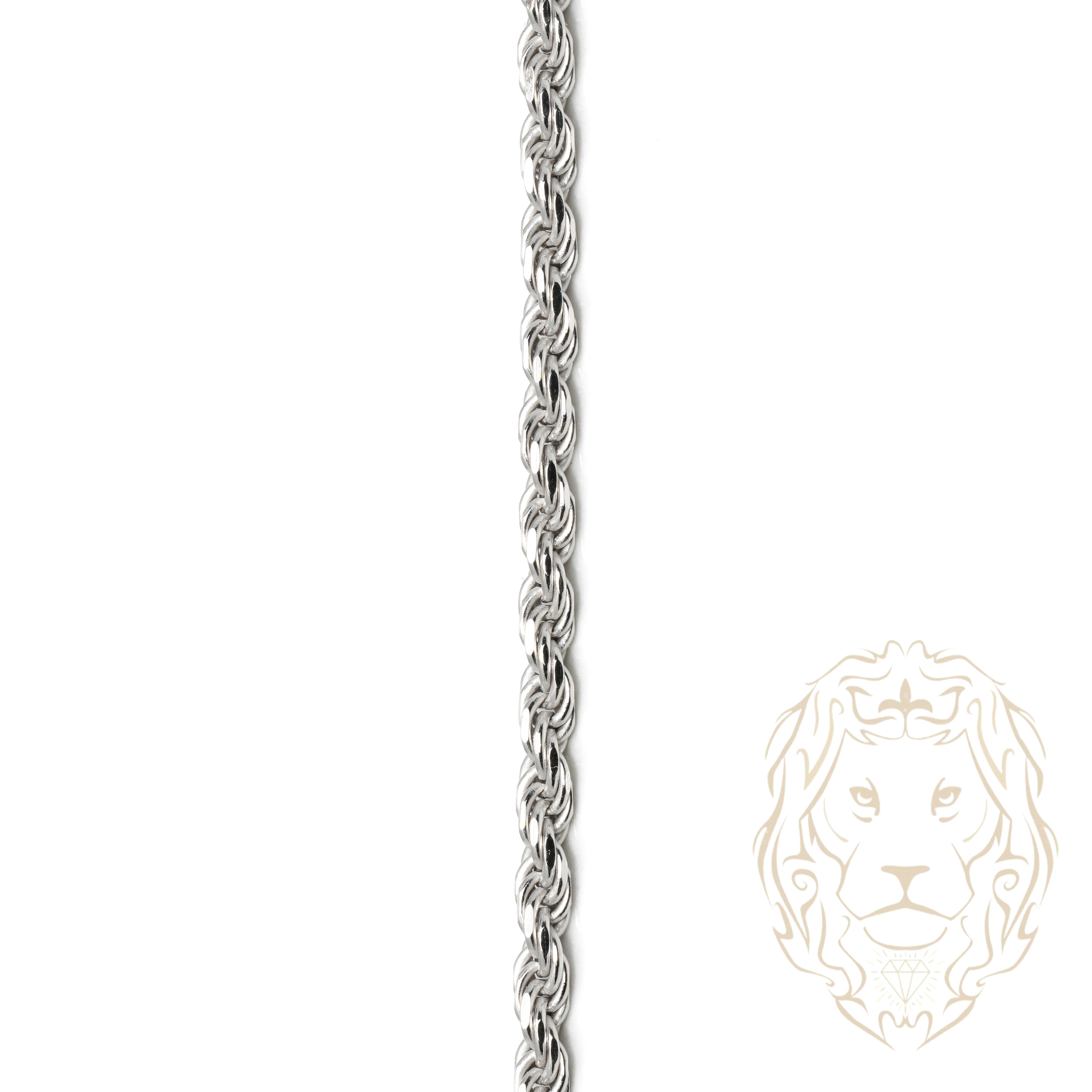 Chaîne - Argent rhodié torsade 2.8mm - CHS625