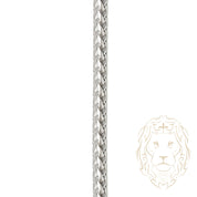 Chaîne - Argent rhodié franco 3.3mm - CHS629