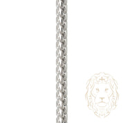 Chaîne - Argent rhodié franco 3.8mm - CHS630