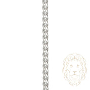 Chaîne - Argent rhodié curb 4.1mm - CHS634