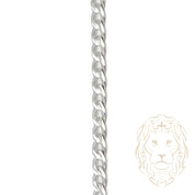Chaîne - Argent rhodié curb 4.95mm - CHS636