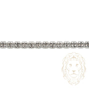 Bracelet - Argent rhodié ice 3.9mm - BRS546