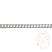 Bracelet - Argent rhodié cuban link 4.2mm - BRS547
