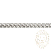Bracelet - Argent rhodié franco rond 3.8mm - BRS549