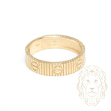 Bague - Or 10K jaune amour illimité - RIG1077