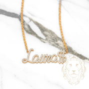 Collier Nom Diamant Custom - Projet sur mesure – Dépôt