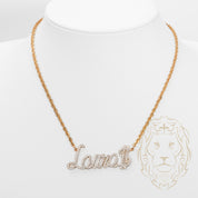 Collier Nom Diamant Custom - Projet sur mesure – Dépôt