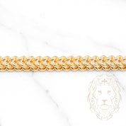 Bracelet - 10K Yellow Gold Franco 8.5mm - BRG495