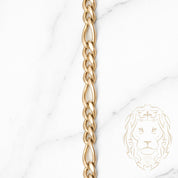 Chain - 10K gold figaro 8mm - CHG487