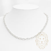Chaîne - Argent câble twist 6mm - CHS649