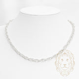 Chaîne - Argent câble twist 6mm - CHS649