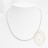 Collier - Argent paillettes coupe diamant 2.6mm - CHS650