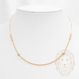 Collier - Or 18K jaune mixte torsade & perles - CHG1215