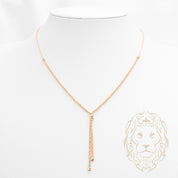 Collier - Or 18K jaune mixte torsade & perles coupe diamant - CHG1216