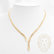Collier - Or 18K jaune coupe diamant - CHG1224