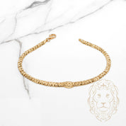 Bracelet - Or 18K jaune coupe diamant - BRG905