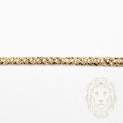 Collier - Or 18K jaune coupe diamant - CHG1224
