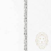 Collier - Argent paillettes coupe diamant 2.6mm - CHS650