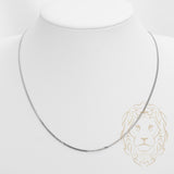 Chaîne - Argent curb 2mm - CHS498