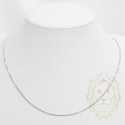 Chain - Silver box 0.7mm - CHS458