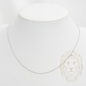 Chain - 14K white gold singapore 0.8mm - CHG543