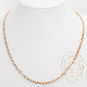 Chain - 10K gold cuban link 3.5mm - CHG566