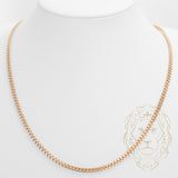 Chain - 10K gold cuban link 3.5mm - CHG566