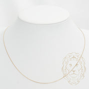 Chain - Silver plated gold cable 0.8mm - CHS457