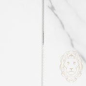 Chain - Silver box 0.7mm - CHS458