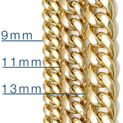 Chain - 10K gold cuban link 11.3mm - CHG648