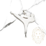 Pendentif - Argent homme tae kwon do - PES240