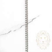 Chain - 14K gold tennis round brilliant cut natural diamonds 6.00CT 2.5mm - CHGD010